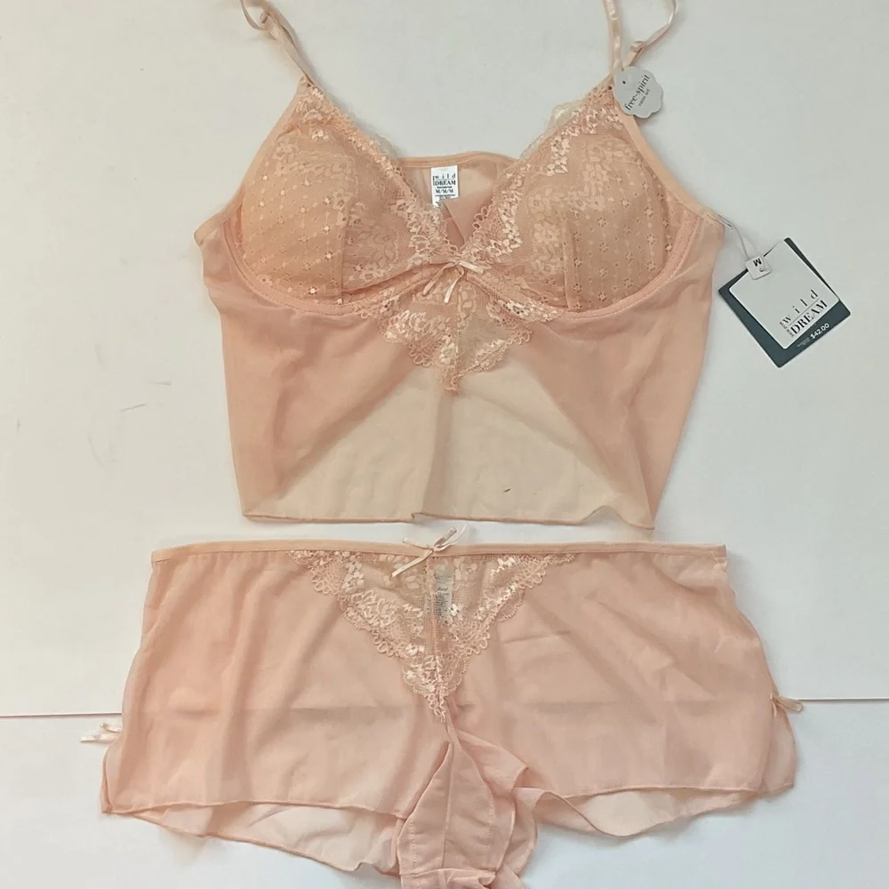 Rene Rofe Lace Cami Set - Picture 2 of 16